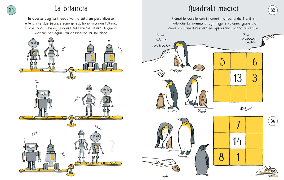 Enigmistica matematica - Usborne - pagine interne