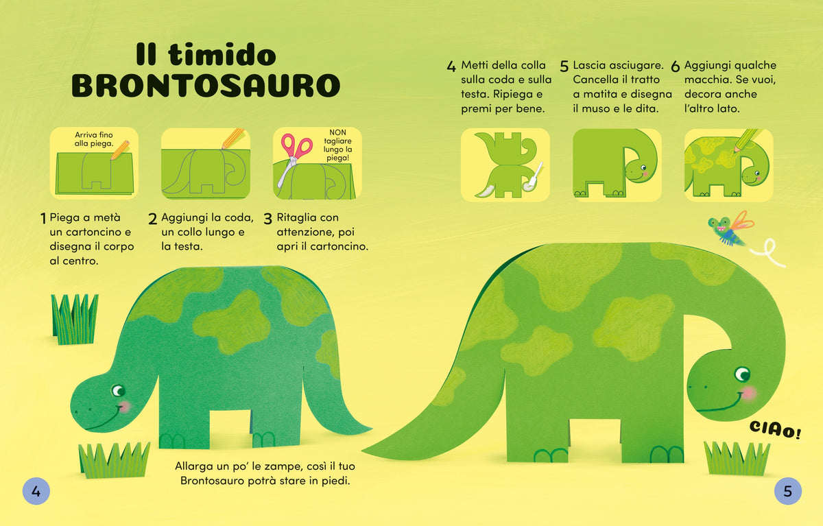 Prime attività creative - Dinosauri - Usborne - pagine interne