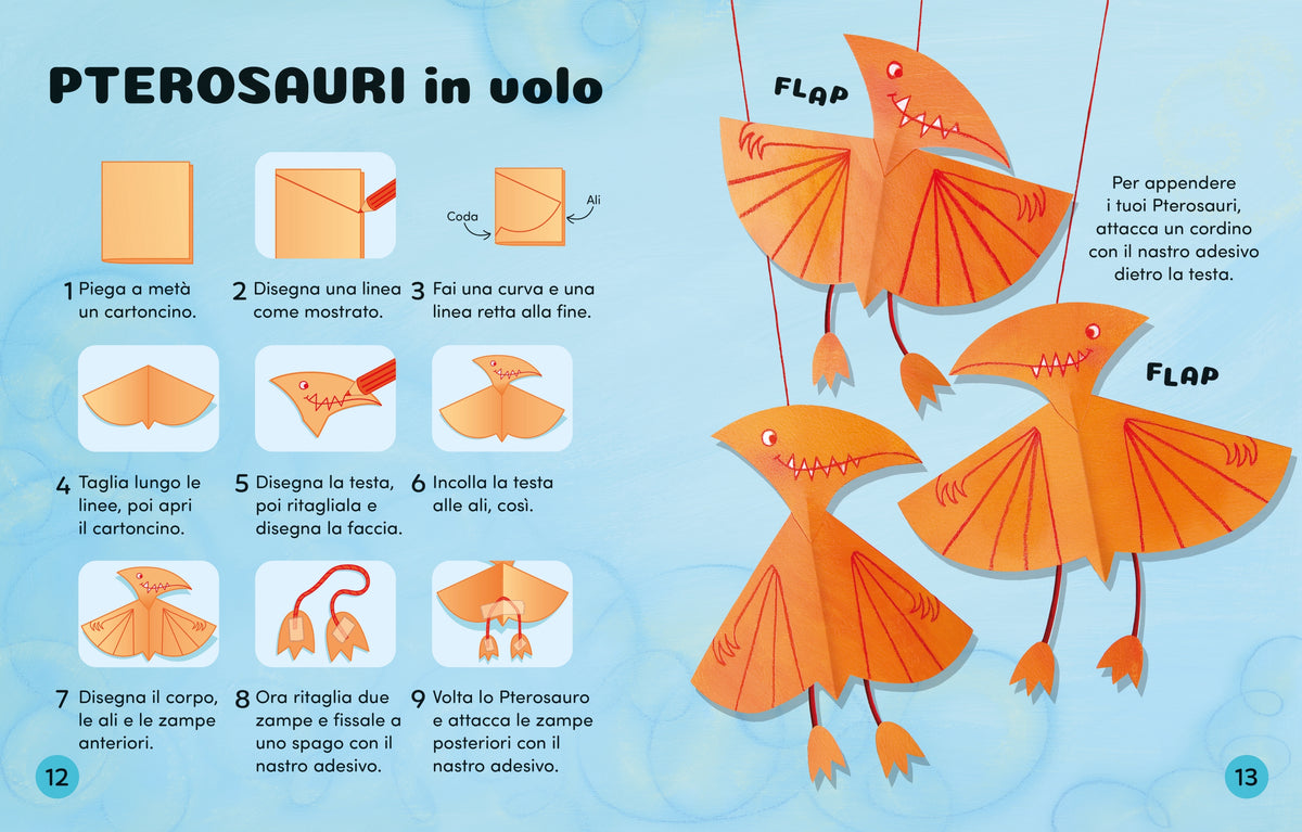 Prime attività creative - Dinosauri - Usborne - pagine interne