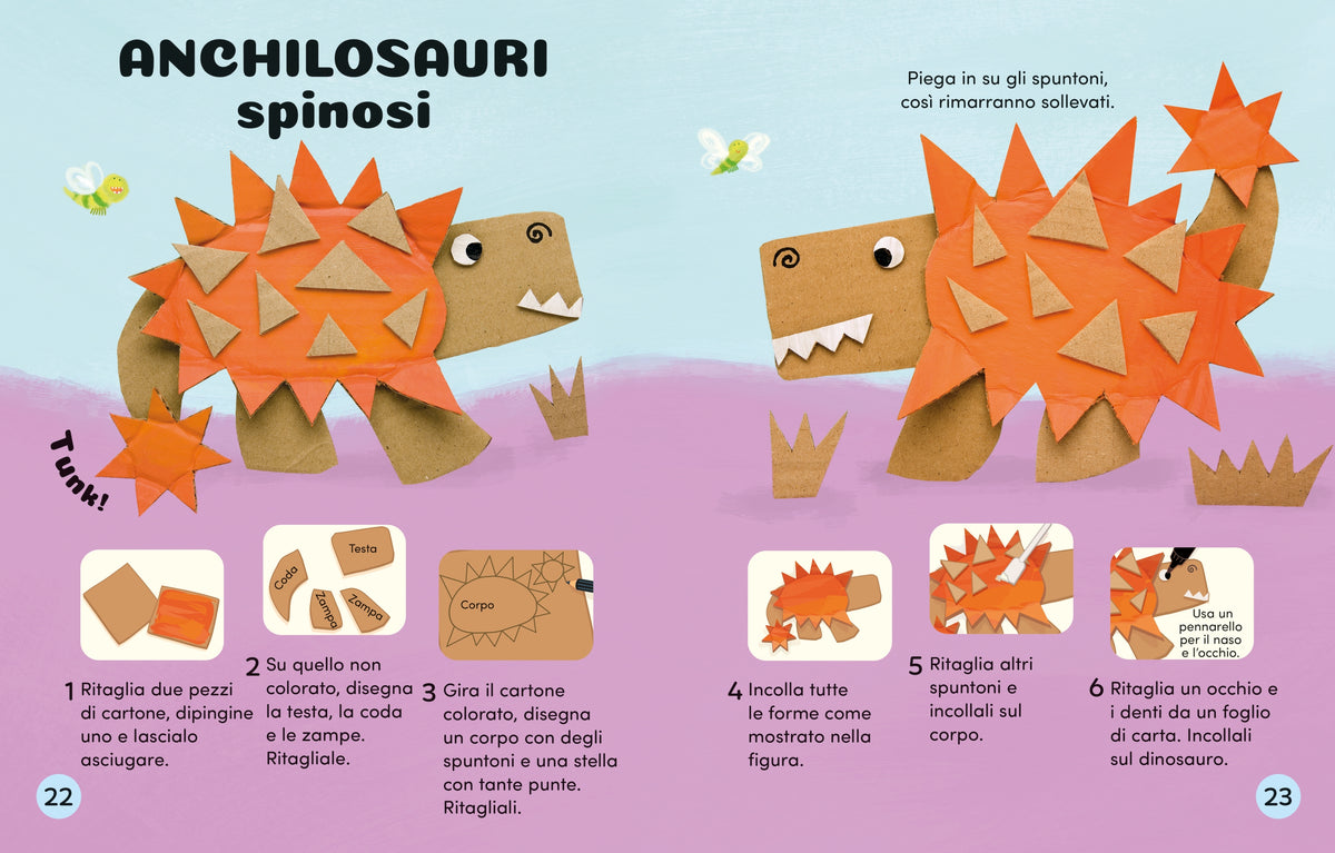 Prime attività creative - Dinosauri - Usborne - pagine interne