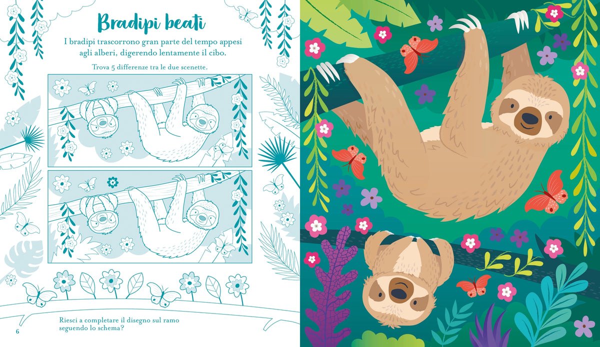 Gratta e gioca - Animali - Usborne - pagine interne