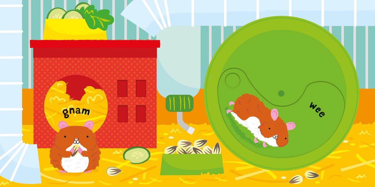 Primi libri tattili - Amici animali - Usborne - pagine interne