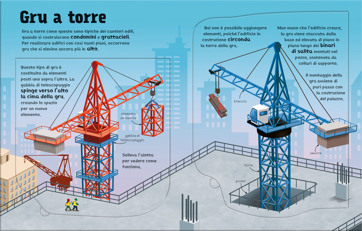 Grandi grandissime ruspe e gru - Usborne - pagine interne