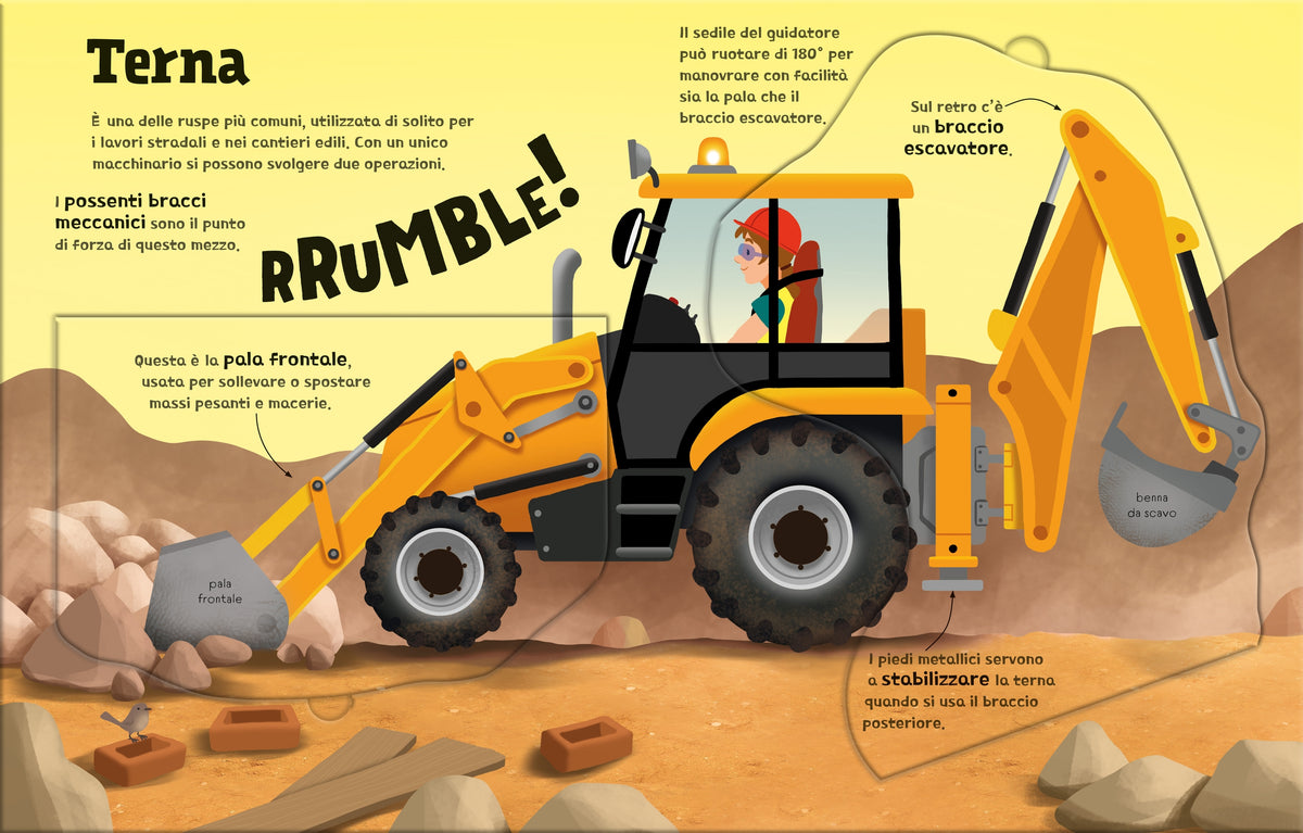 Grandi grandissime ruspe e gru - Usborne - pagine interne