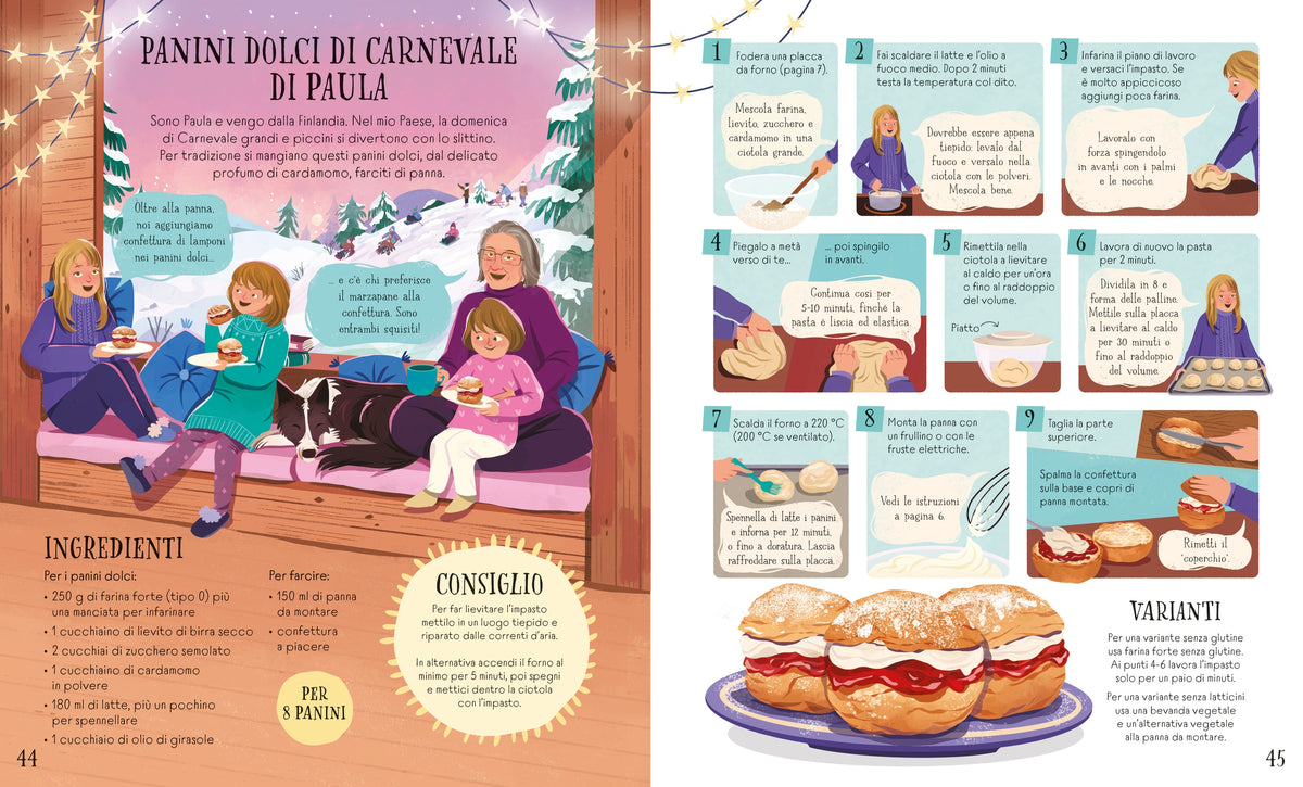 Un mondo di ricette per le feste - Usborne - pagine interne