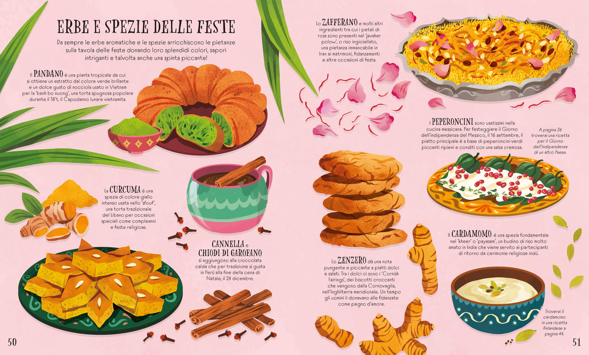 Un mondo di ricette per le feste - Usborne - pagine interne