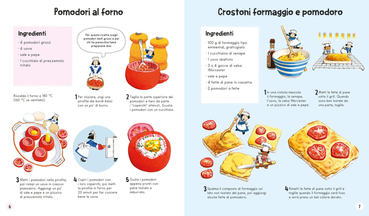 Il primo libro di cucina - Usborne - pagine interne