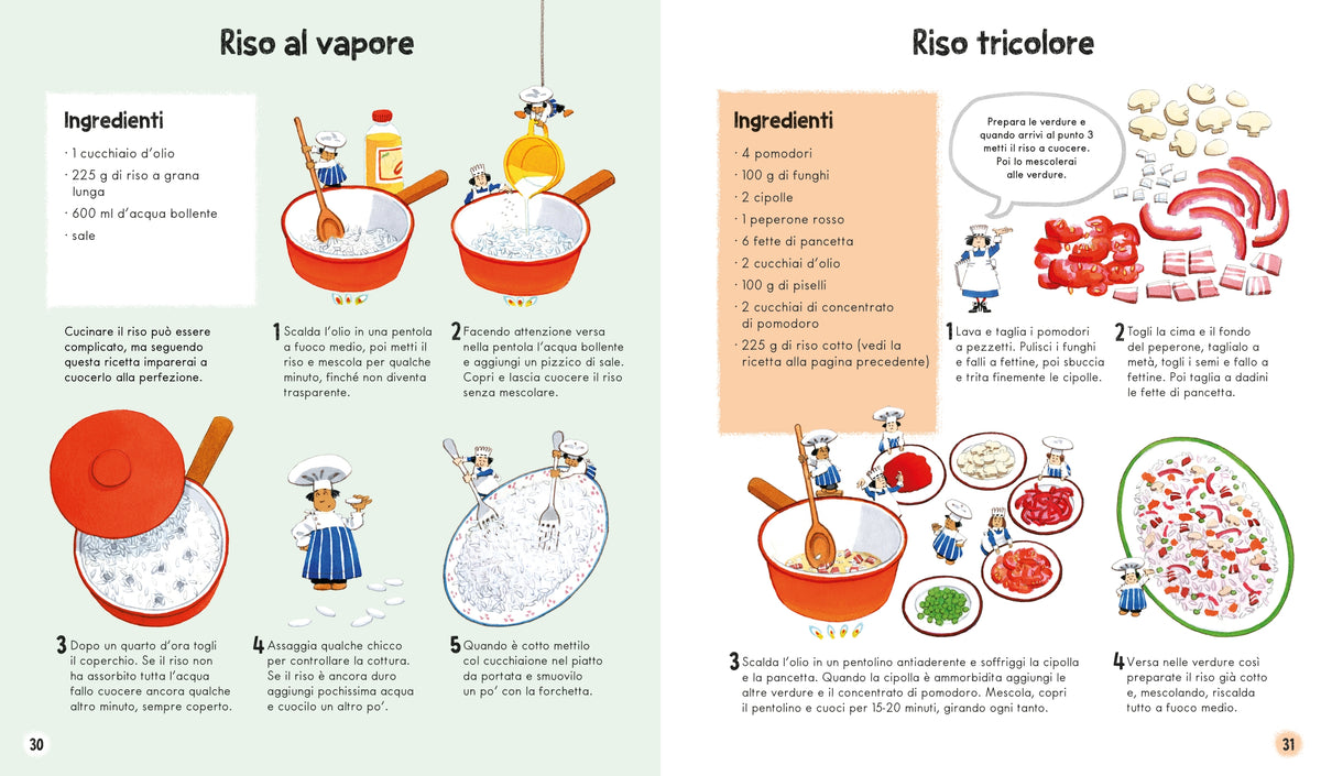 Il primo libro di cucina - Usborne - pagine interne
