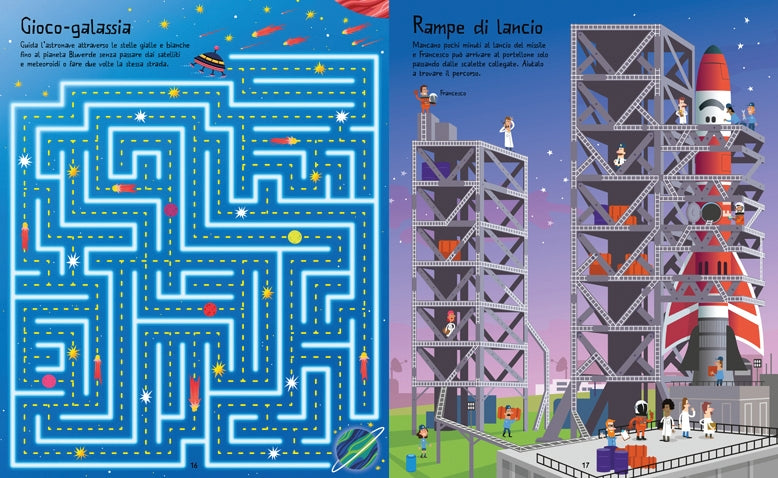 Labirinti spaziali - Usborne - pagine interne