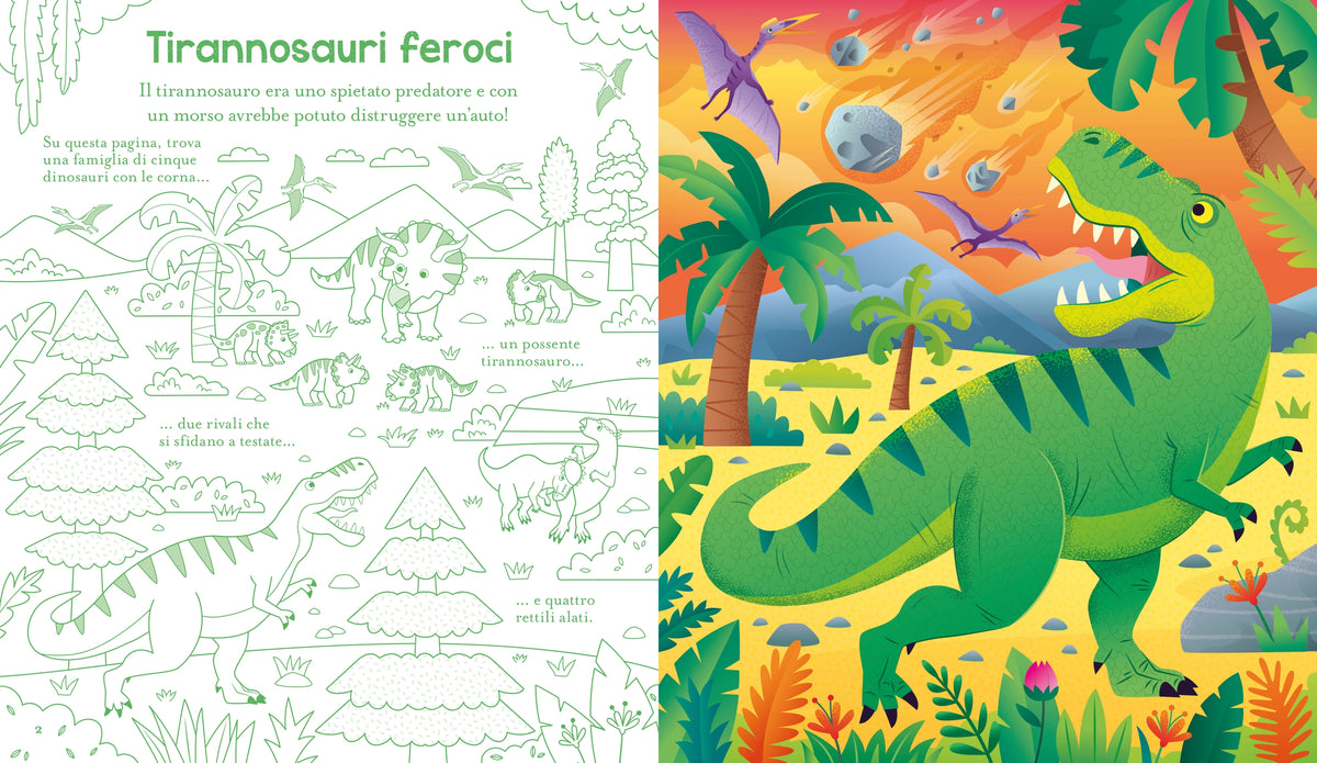 Gratta e gioca - Dinosauri - Usborne - pagine interne