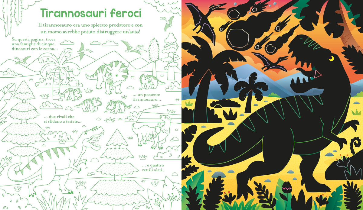 Gratta e gioca - Dinosauri - Usborne - pagine interne