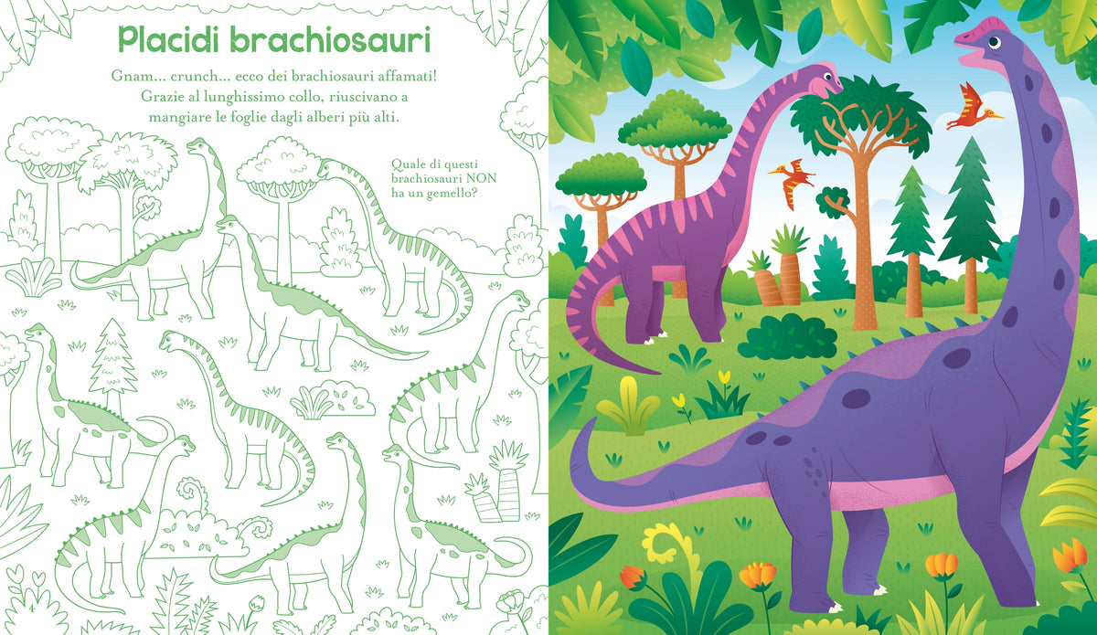 Gratta e gioca - Dinosauri - Usborne - pagine interne