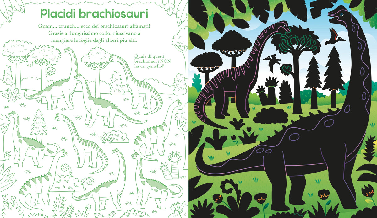 Gratta e gioca - Dinosauri - Usborne - pagine interne