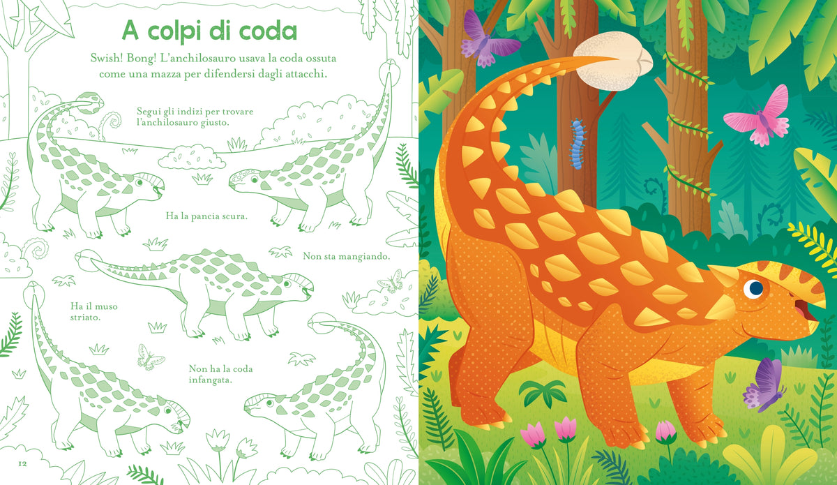 Gratta e gioca - Dinosauri - Usborne - pagine interne