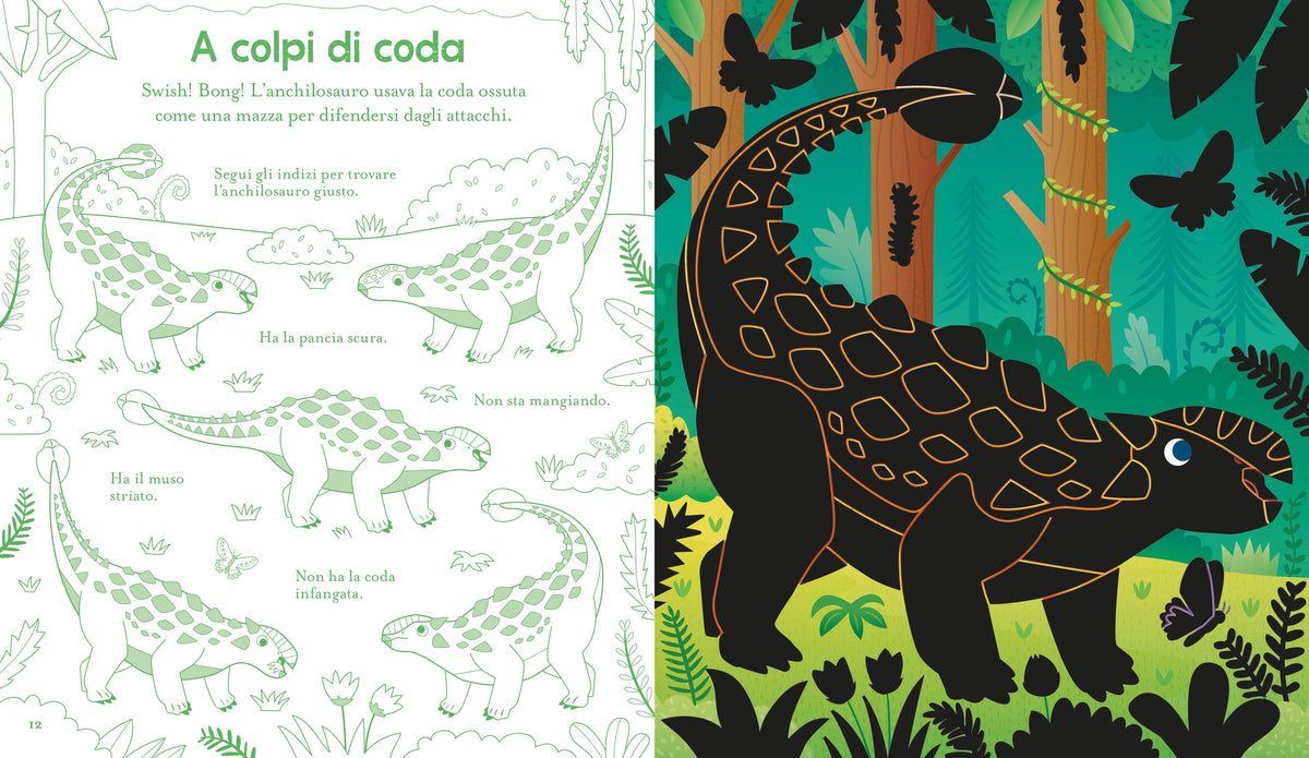 Gratta e gioca - Dinosauri - Usborne - pagine interne