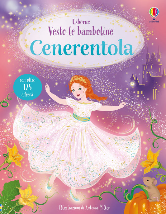 Vesto le bamboline - Cenerentola - Fiona Watt - Usborne - copertina