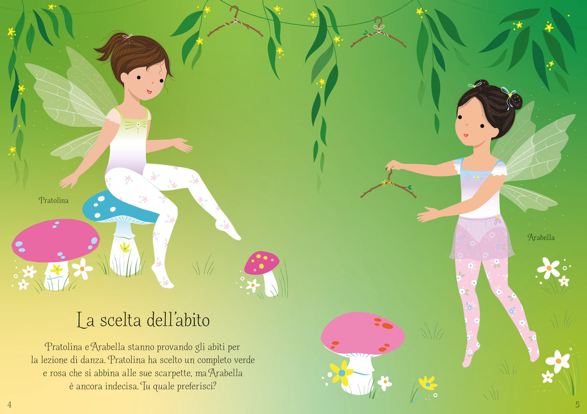 Vesto le bamboline - Fate ballerine - Usborne - pagine interne