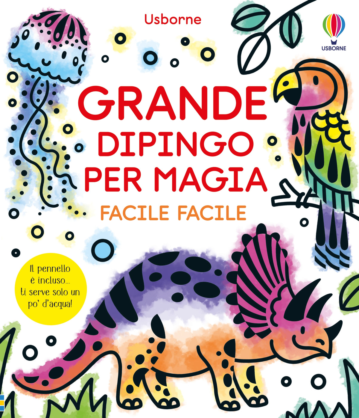 Grande dipingo per magia - Facile facile - Abigail Wheatley - Usborne - copertina
