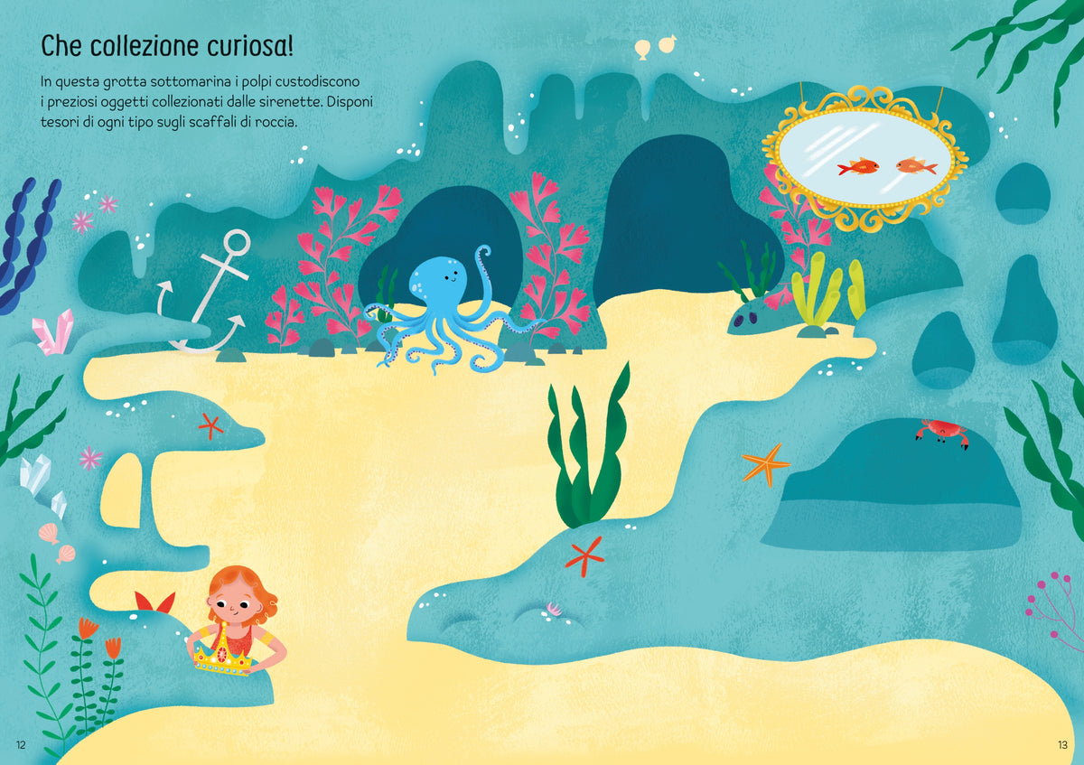 Sirenette, unicorni e fatine - Usborne - pagine interne
