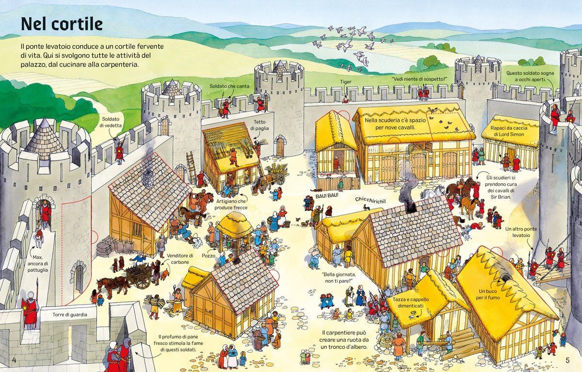 I segreti dei castelli - Usborne - pagine interne