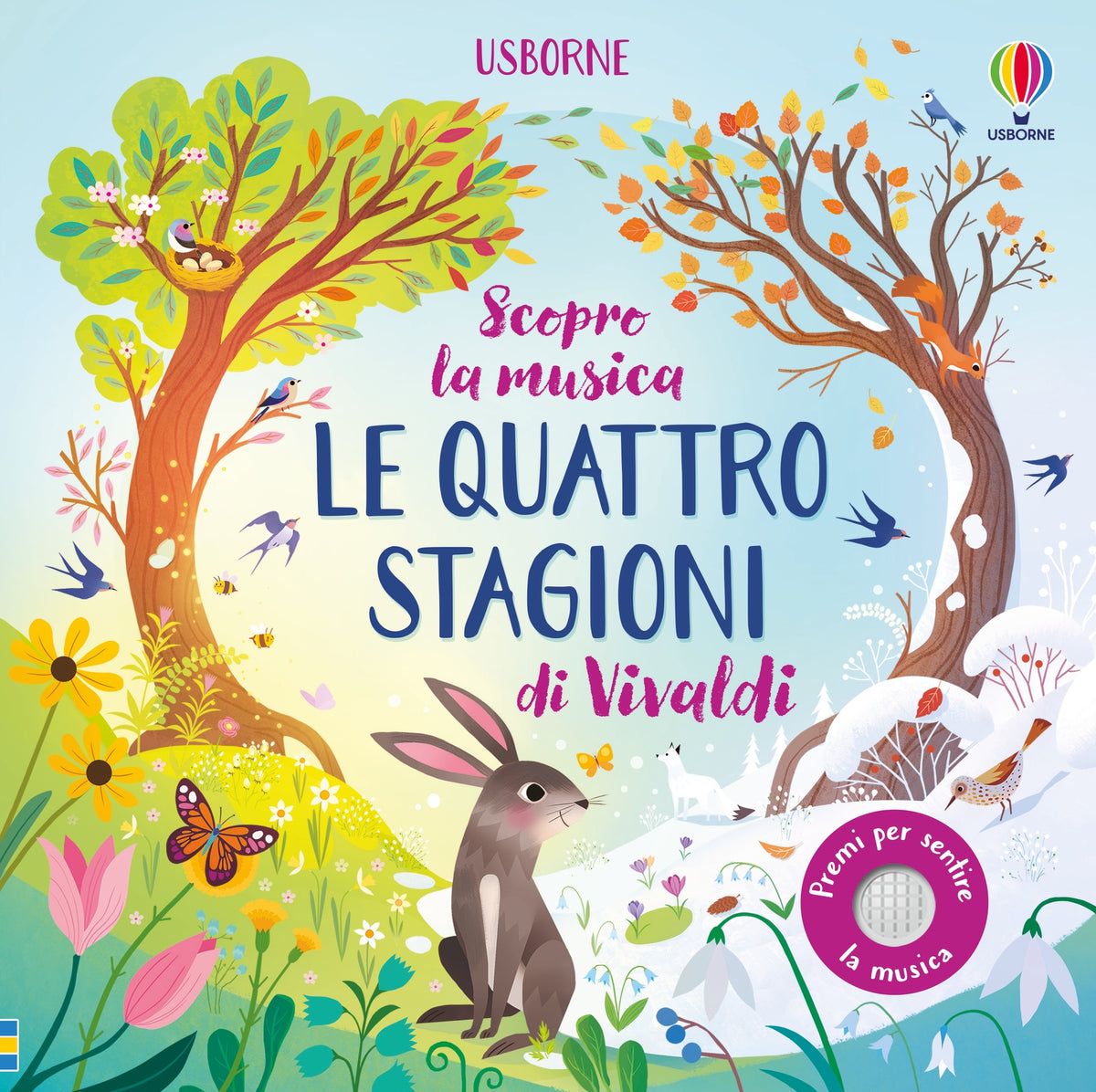 Le quattro stagioni - Fiona Watt - Usborne - copertina