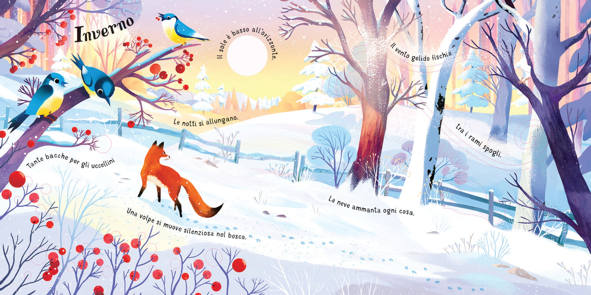 Le quattro stagioni - Usborne - pagine interne