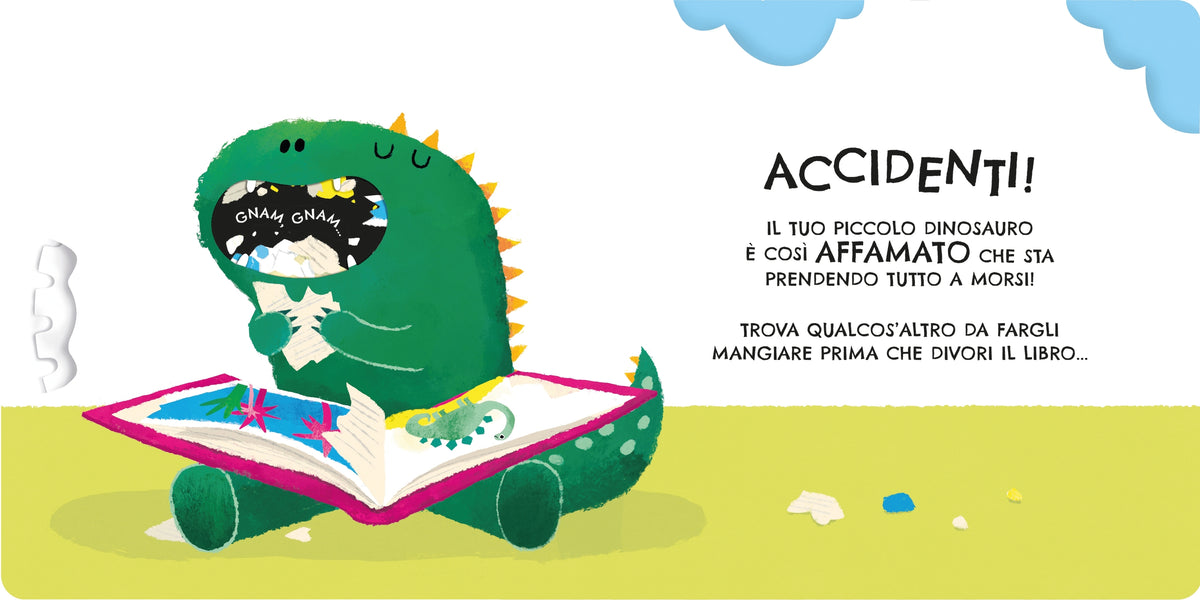 Il dinosauro mangiatutto - Usborne - pagine interne