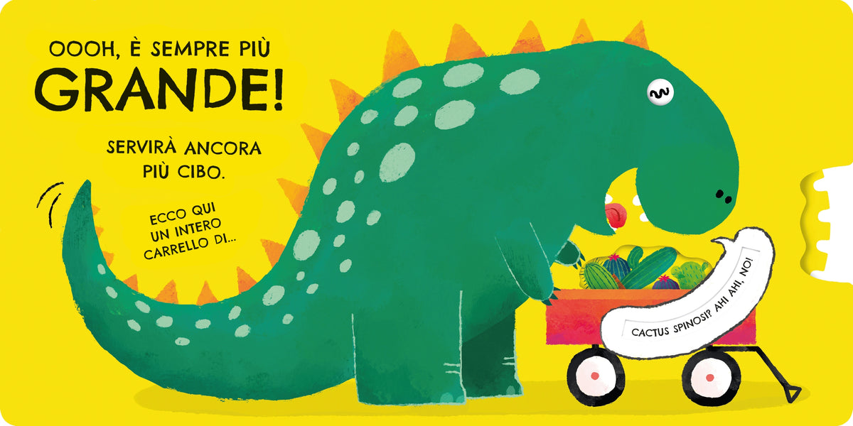 Il dinosauro mangiatutto - Usborne - pagine interne