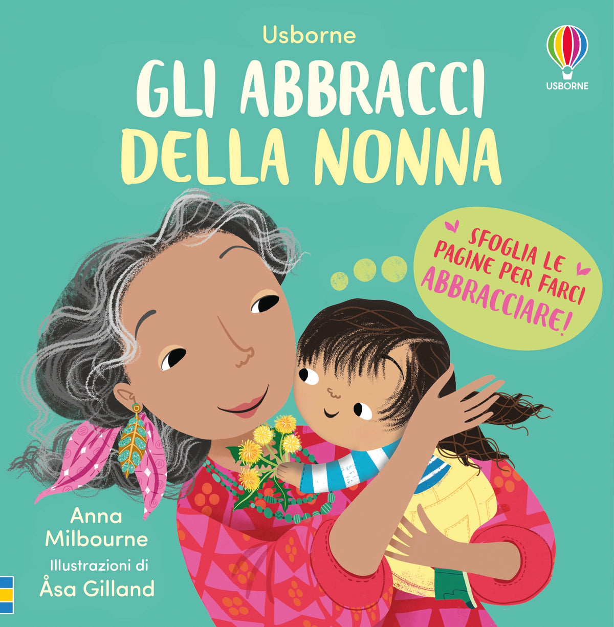 Gli abbracci della nonna - Anna Milbourne - Usborne - copertina