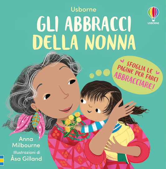 Gli abbracci della nonna - Anna Milbourne - Usborne - copertina