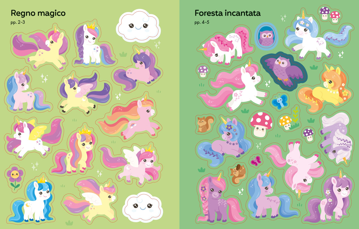 Unicorni - Usborne - pagine interne