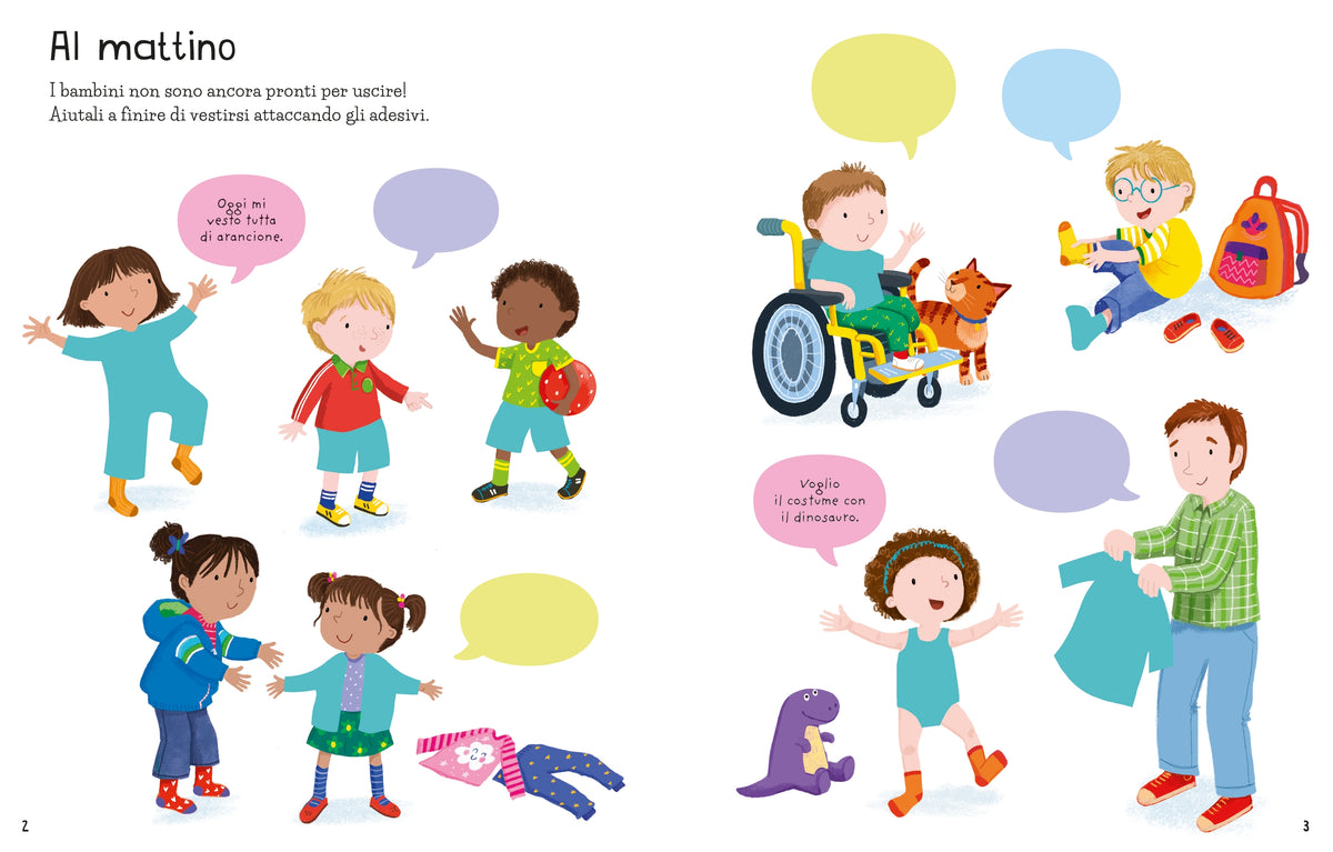 Vestiamoci! - Usborne - pagine interne