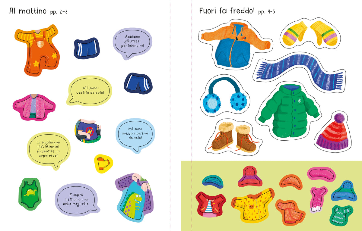 Vestiamoci! - Usborne - pagine interne