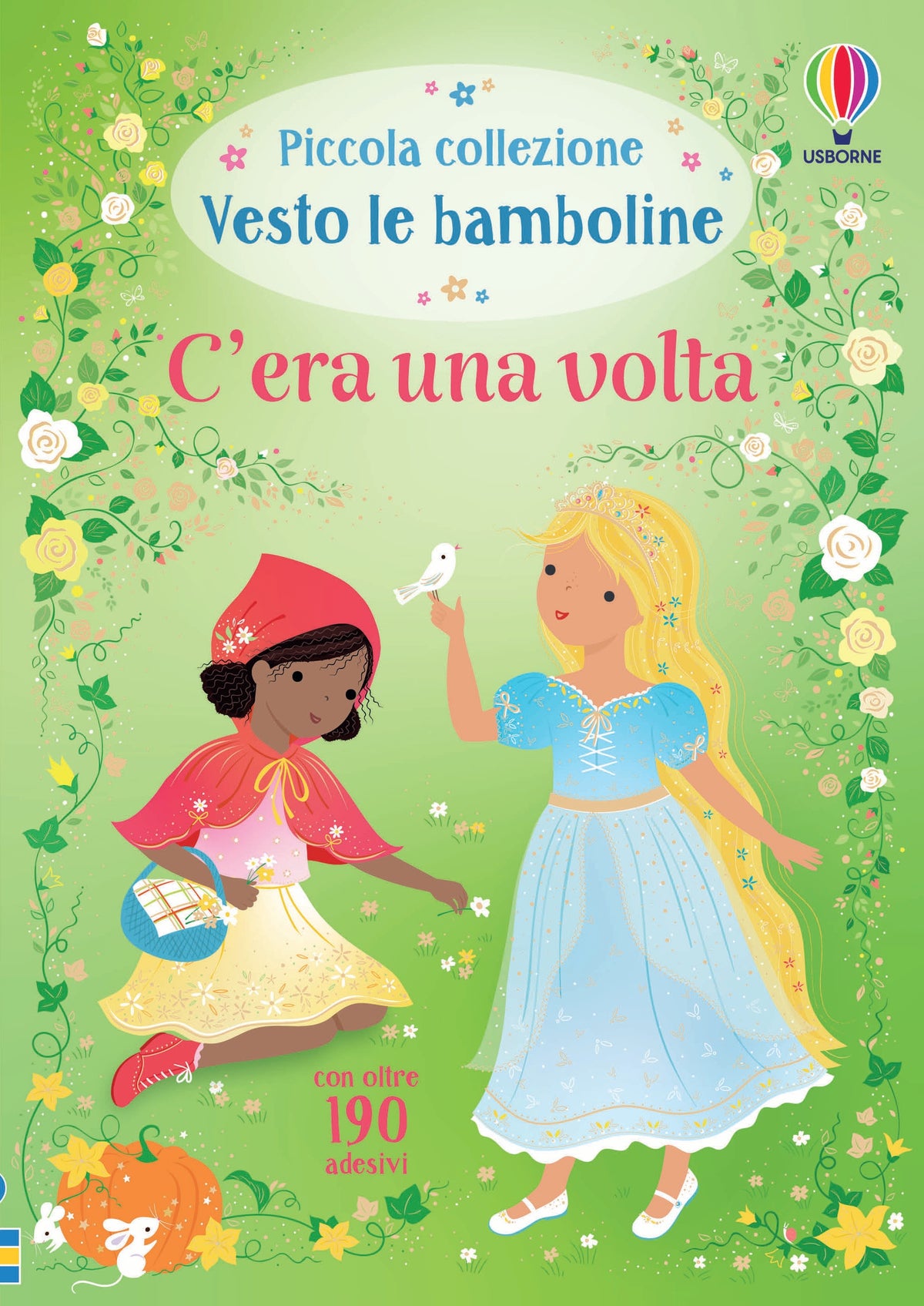 Vesto le bamboline - C'era una volta - Fiona Watt - Usborne - copertina