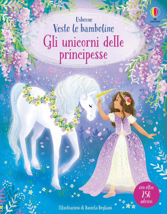 Gli unicorni delle principesse - Fiona Watt - Usborne - copertina