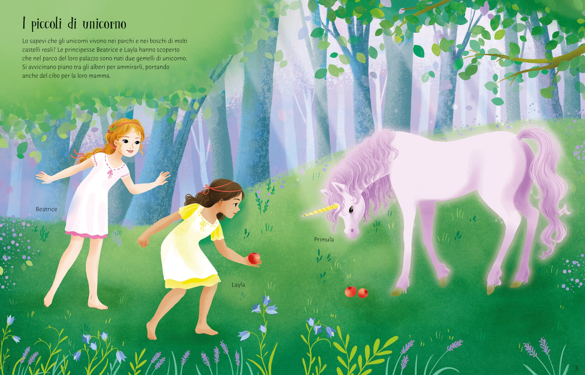Gli unicorni delle principesse - Usborne - pagine interne