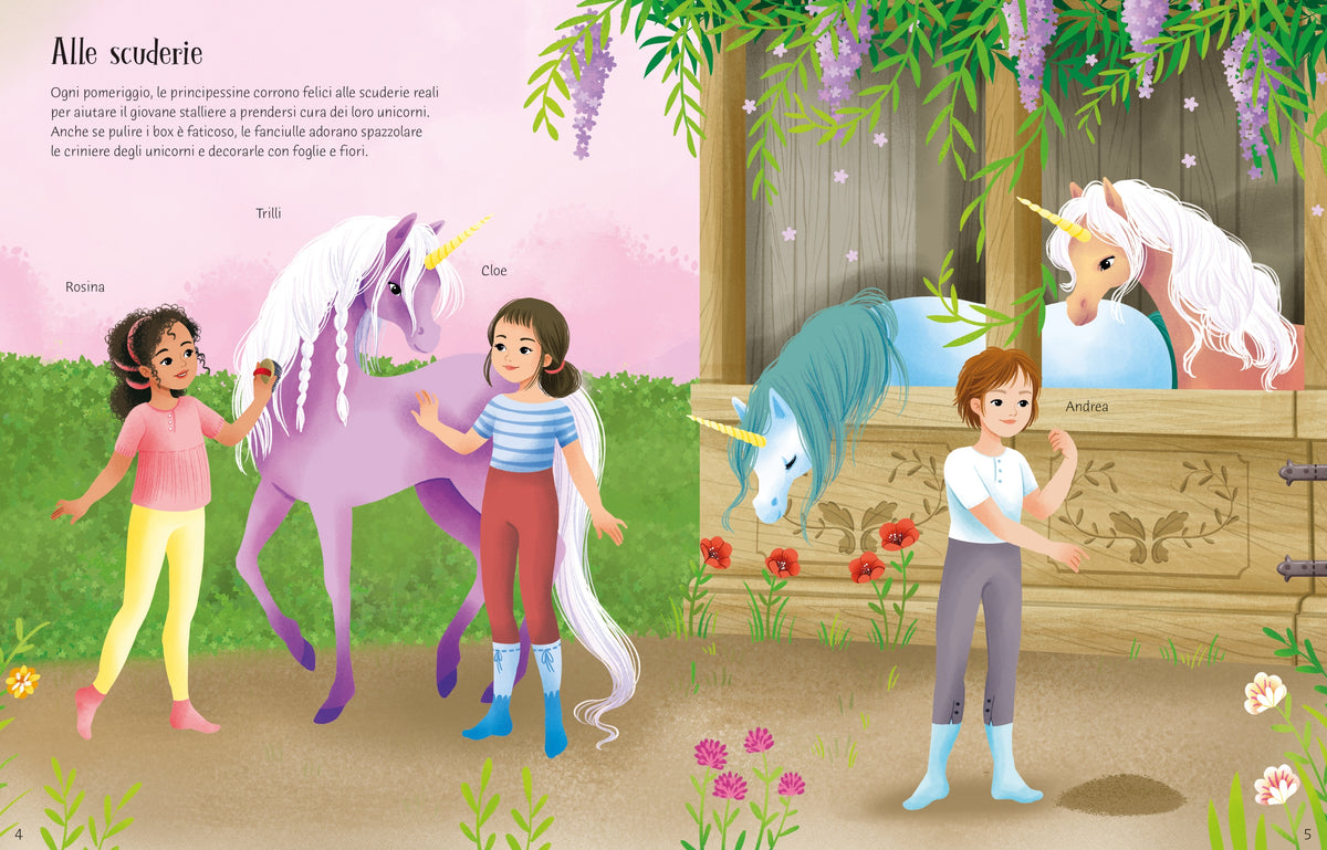 Gli unicorni delle principesse - Usborne - pagine interne
