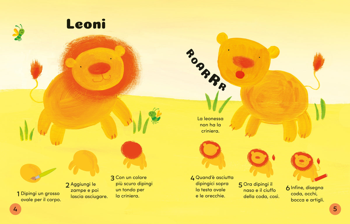 Prime attività creative - Animali - Usborne - pagine interne