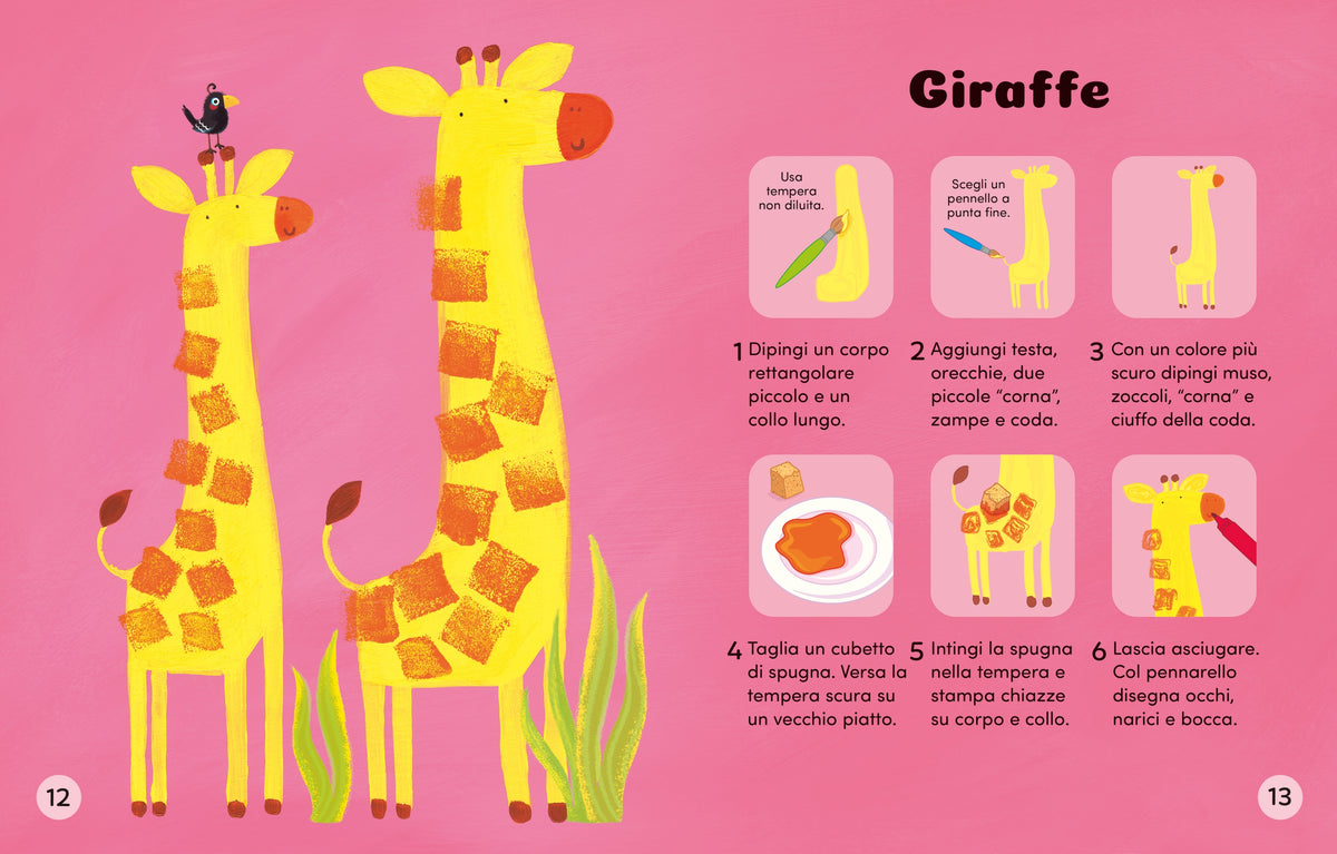 Prime attività creative - Animali - Usborne - pagine interne