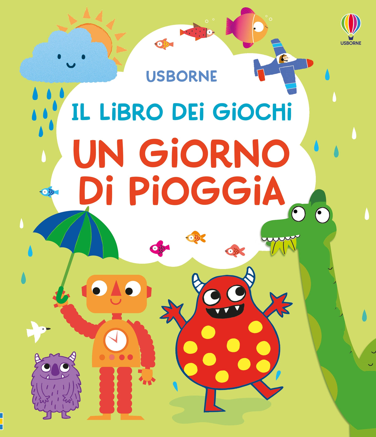 Un giorno di pioggia - Rebecca Gilpin - Usborne - copertina