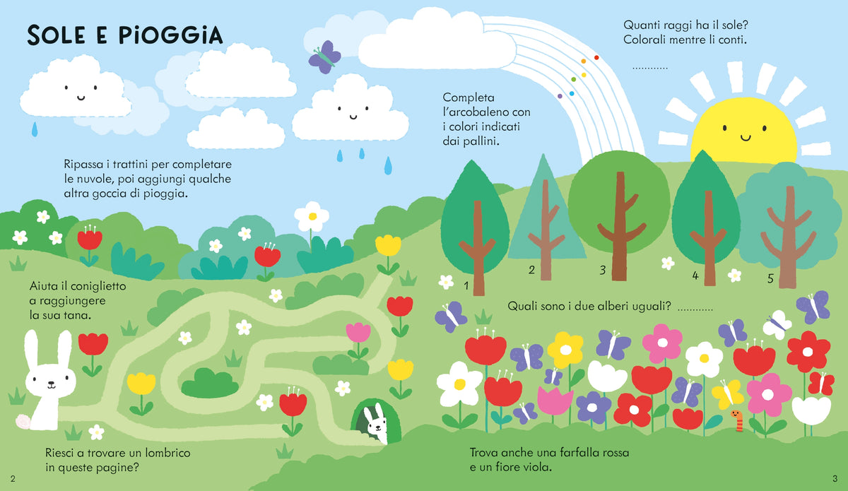 Un giorno di pioggia - Usborne - pagine interne
