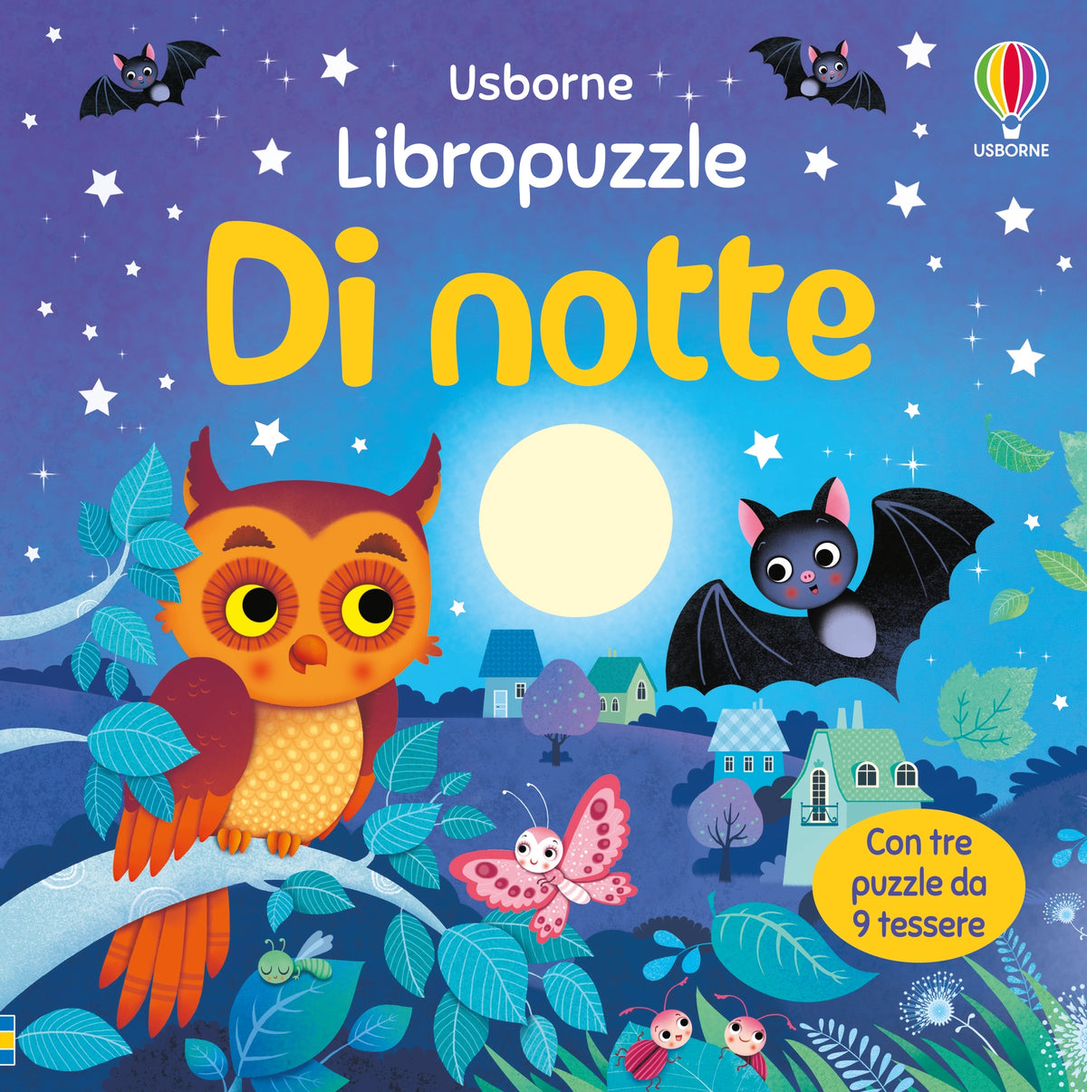 Libropuzzle - Di notte - Sam Taplin - Usborne - copertina