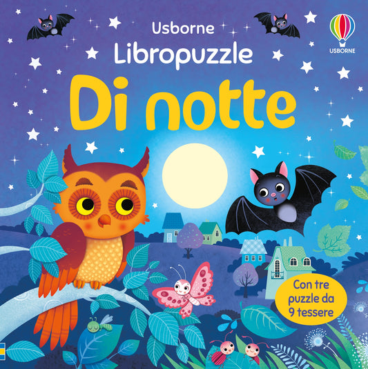 Libropuzzle - Di notte - Sam Taplin - Usborne - copertina