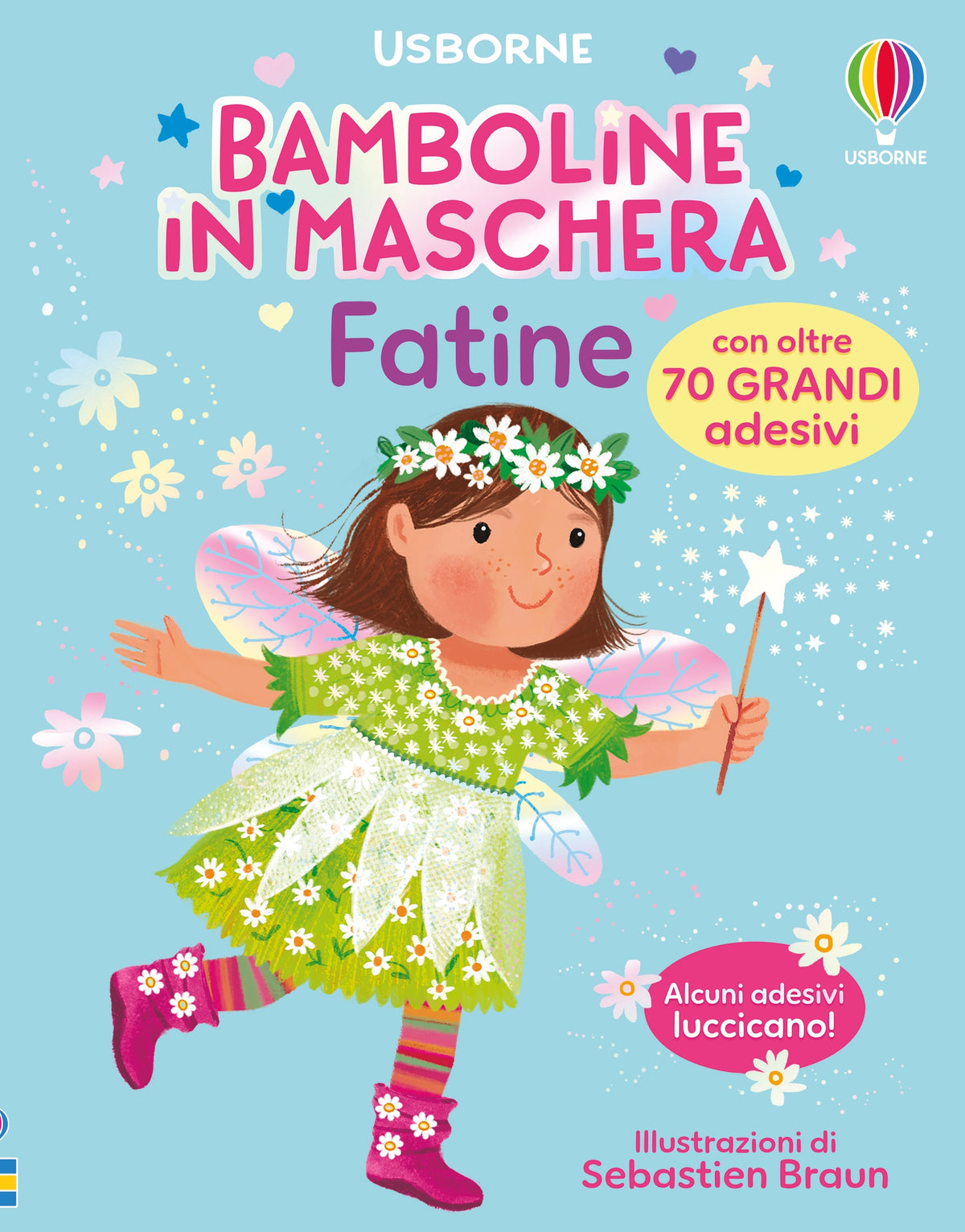 Bamboline in maschera - Fatine - Lizzie Cope - Usborne - copertina