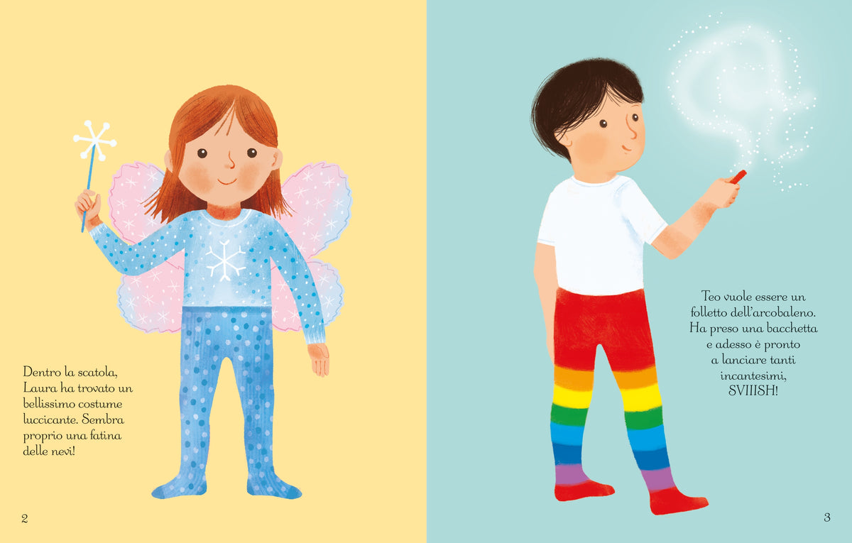 Bamboline in maschera - Fatine - Usborne - pagine interne