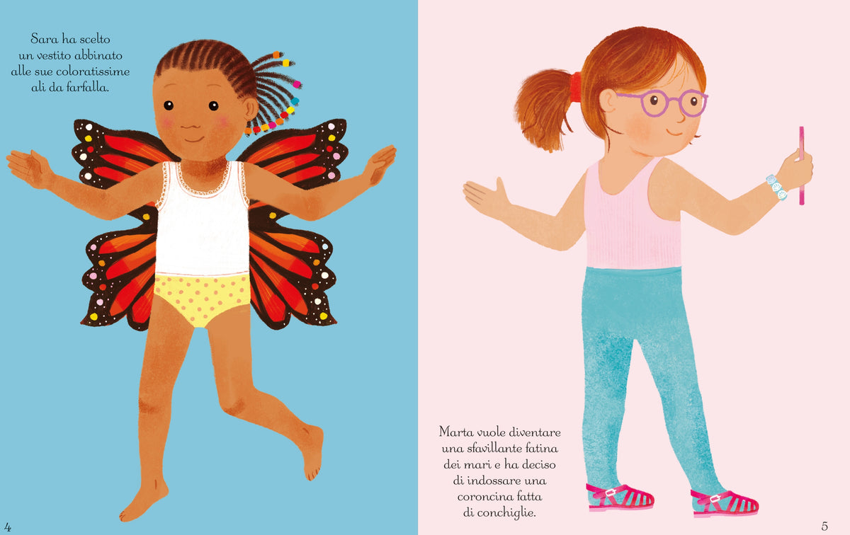 Bamboline in maschera - Fatine - Usborne - pagine interne