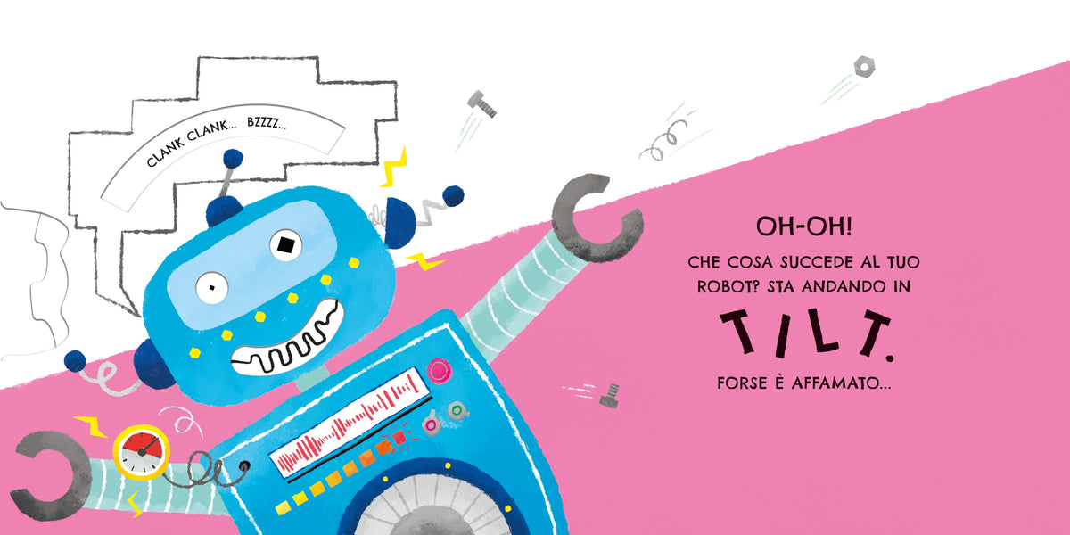 Il robot mangiatutto - Usborne - pagine interne