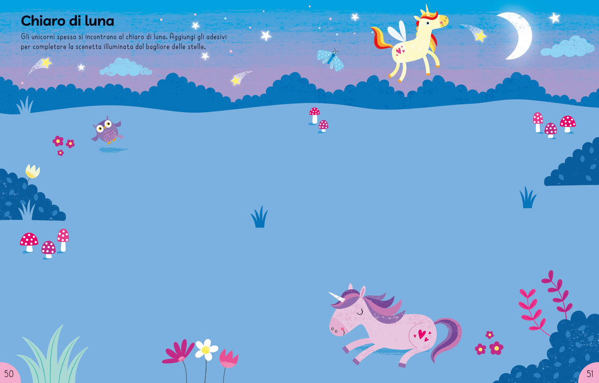 Il mio librone di attività - Unicorni - Usborne - pagine interne