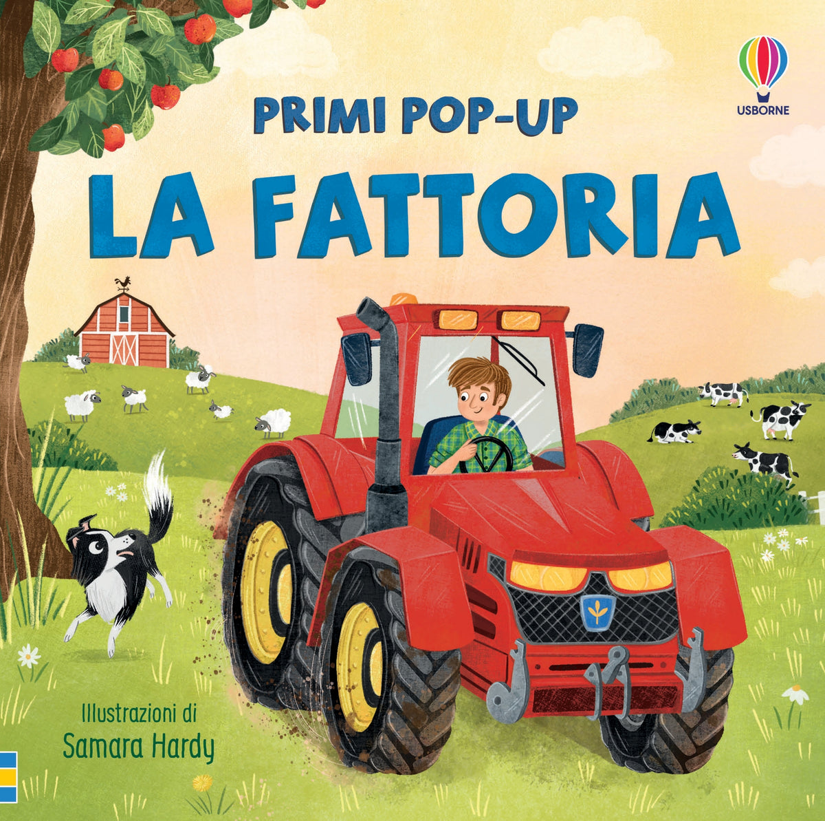 Primi pop-up - La fattoria - Lizzie Cope - Usborne - copertina
