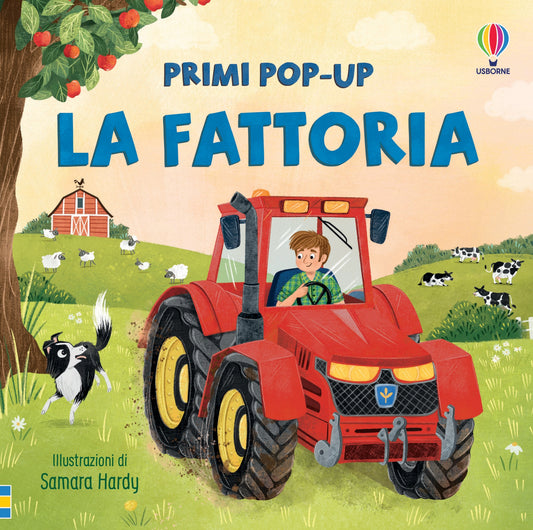 Primi pop-up - La fattoria - Lizzie Cope - Usborne - copertina